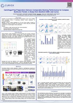 Comparable Staining Performance Stanford HIMC and Curiox Poster